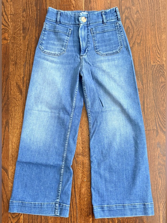 Maeve Denim - Maeve Colette Wide Legged Cropped Denim, Like New Worn Once, Size 26